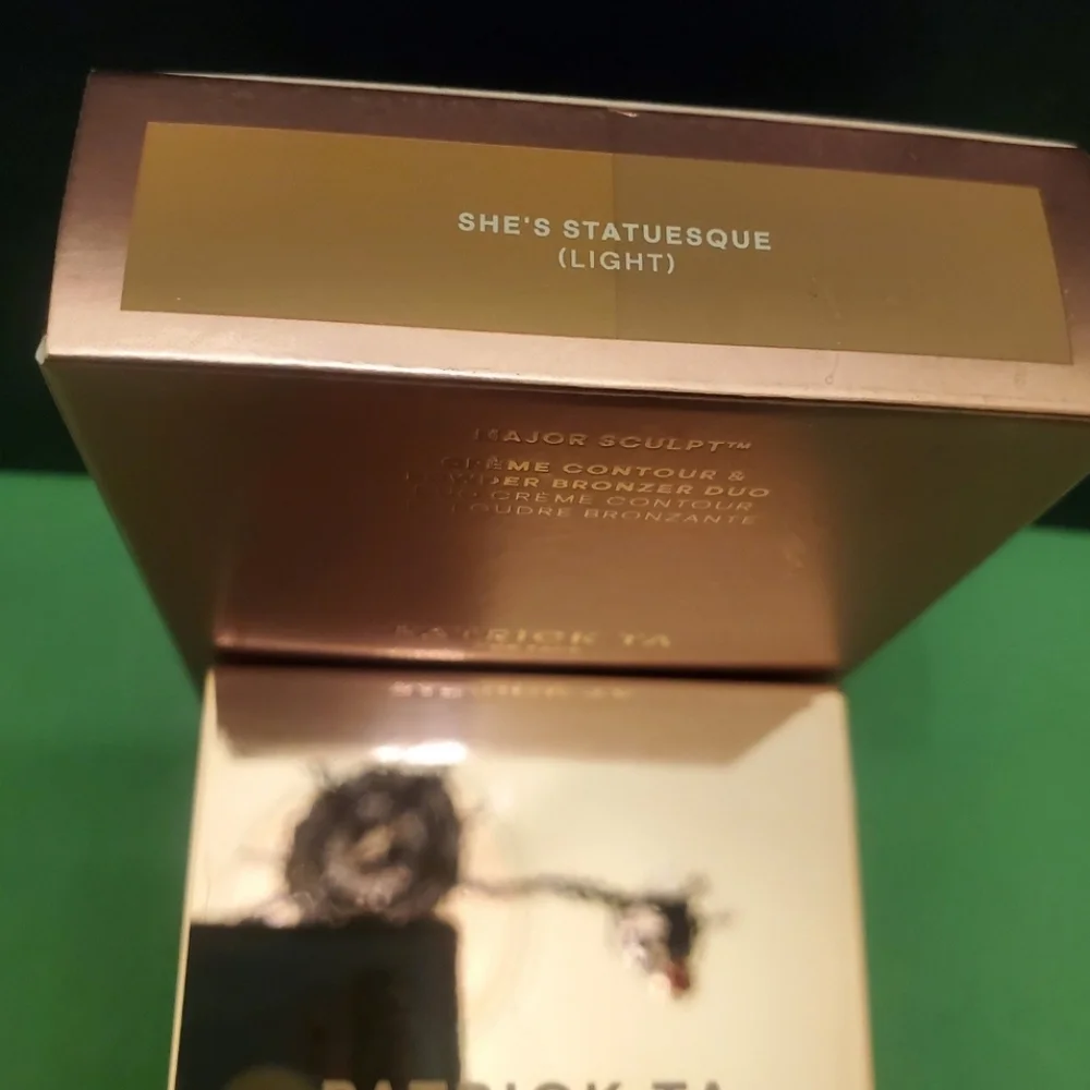 PATRICK TA Major Sculpt Crème Contour & Powder Bronzer Duo SHE'S STATUESQUE BNIB